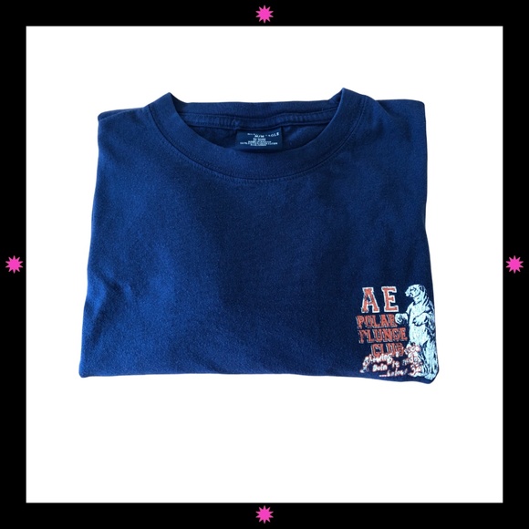 MEN'S LONG SLEEVE T-SHIRT BY AMERICAN EAGLE MEDIUM - Picture 3 of 8